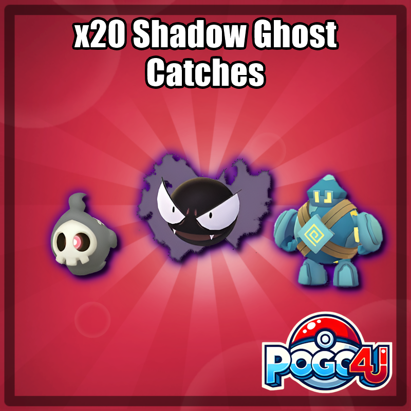 20 x Shadow Ghost Catches