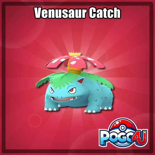Venusaur Catch