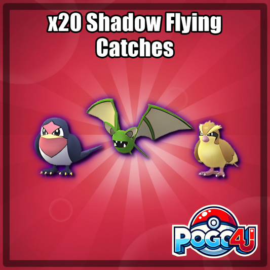 20 x Shadow Flying Catches