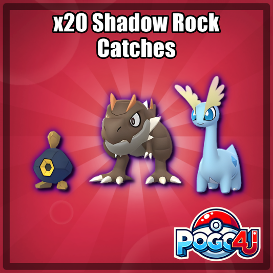 20 x Shadow Rock Catches