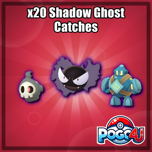 20 x Shadow Ghost Catches