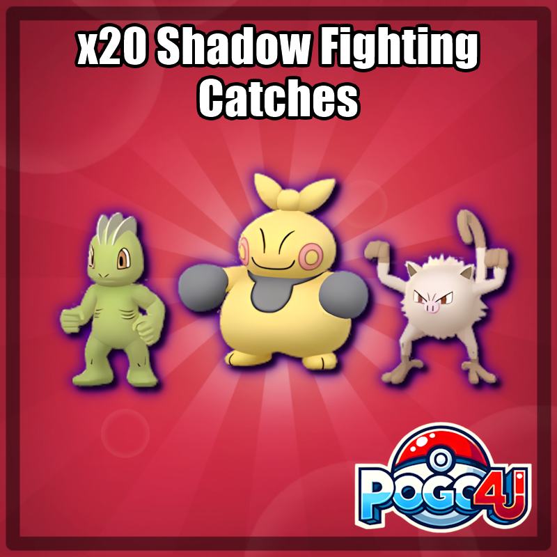20 x Shadow Fighting Catches
