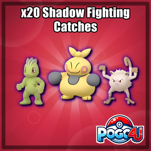 20 x Shadow Fighting Catches