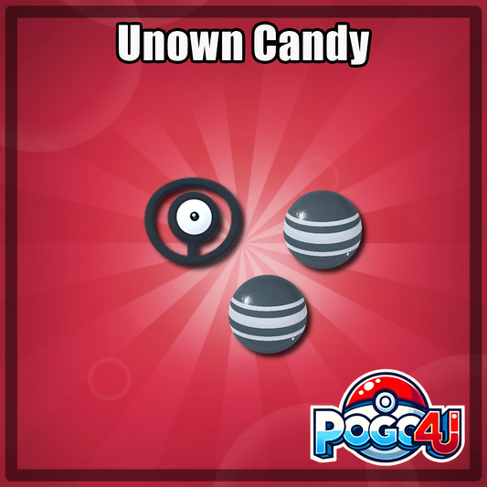 Unown Candy