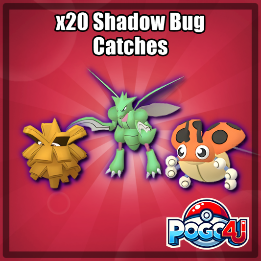 20 x Shadow Bug Catches