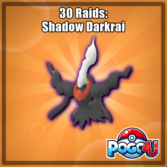 Shadow Darkrai 30 Raids - Nagasaki Wild Area - November 7th