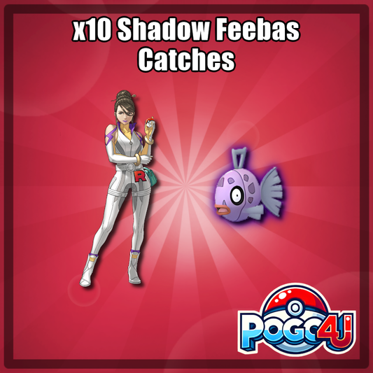 10 x Shadow Feebas Catches
